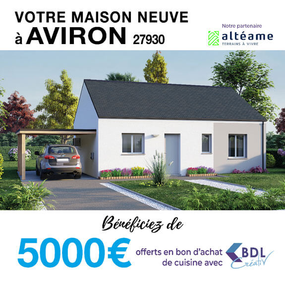 Offre maison neuve à Aviron