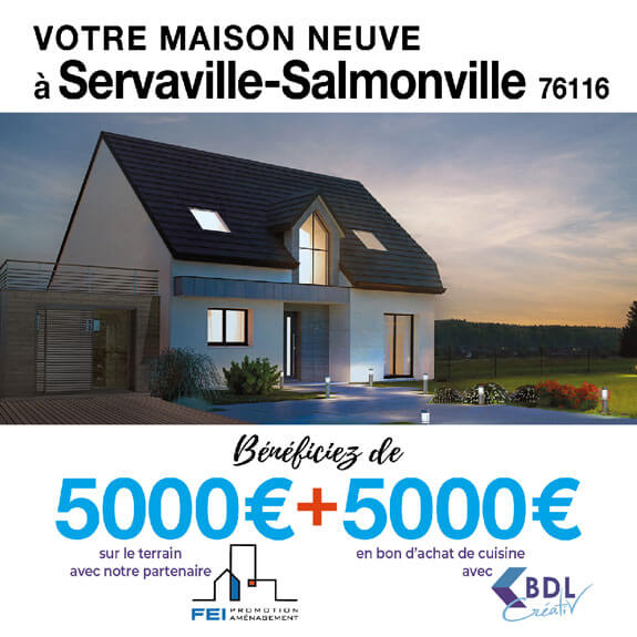 Offre maison neuve à Servaville-Salmonville