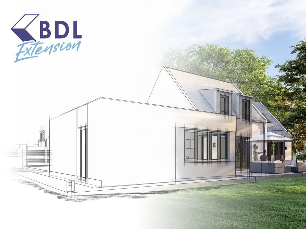 Projet d'agrandissement maison avec BDL Extension