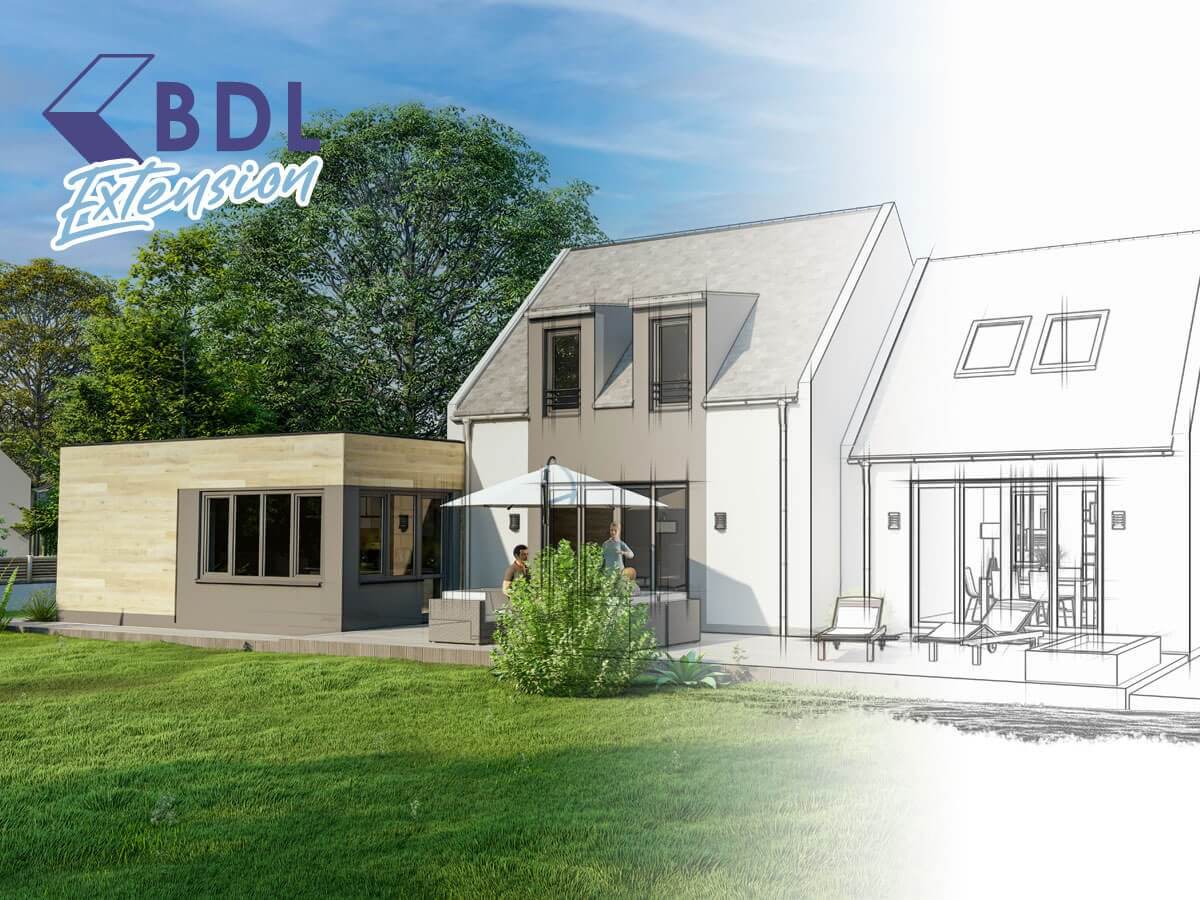 Projet d'extension maison avec BDL Extension