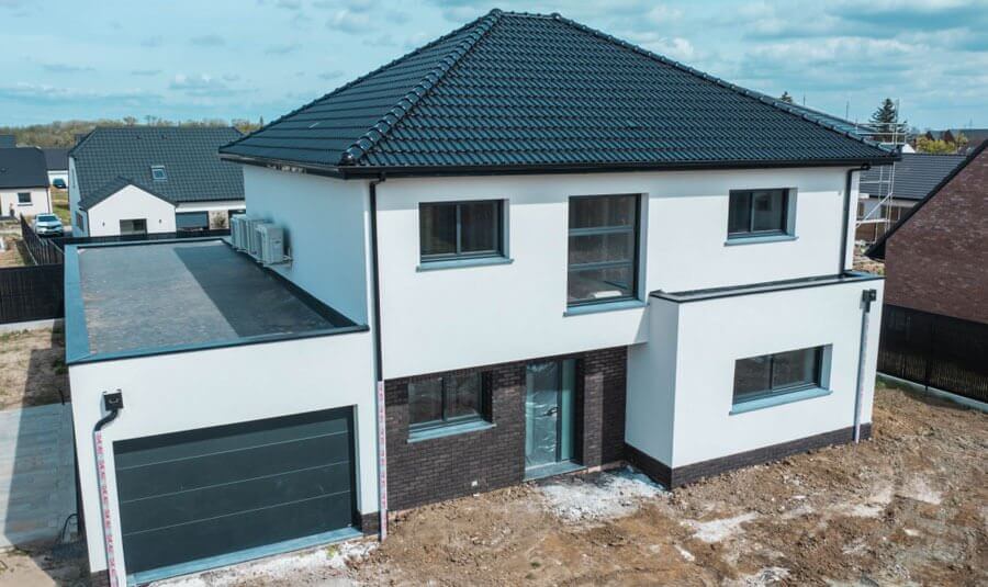 Construction maison contemporaine R+1