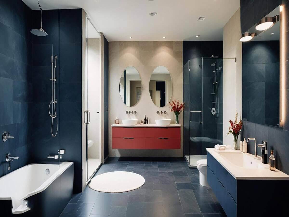 Salle de bain moderne