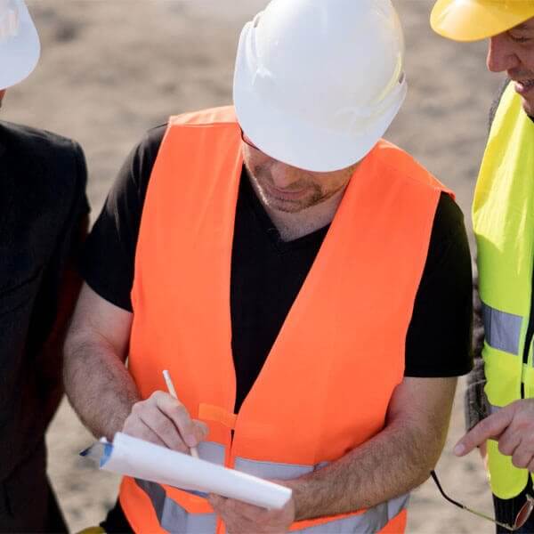 Superviseur travaux projet construction