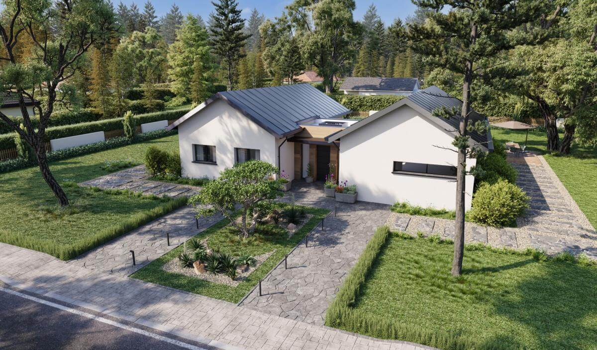 Maison individuelle haut de gamme de plain-pied Art Home 133m²