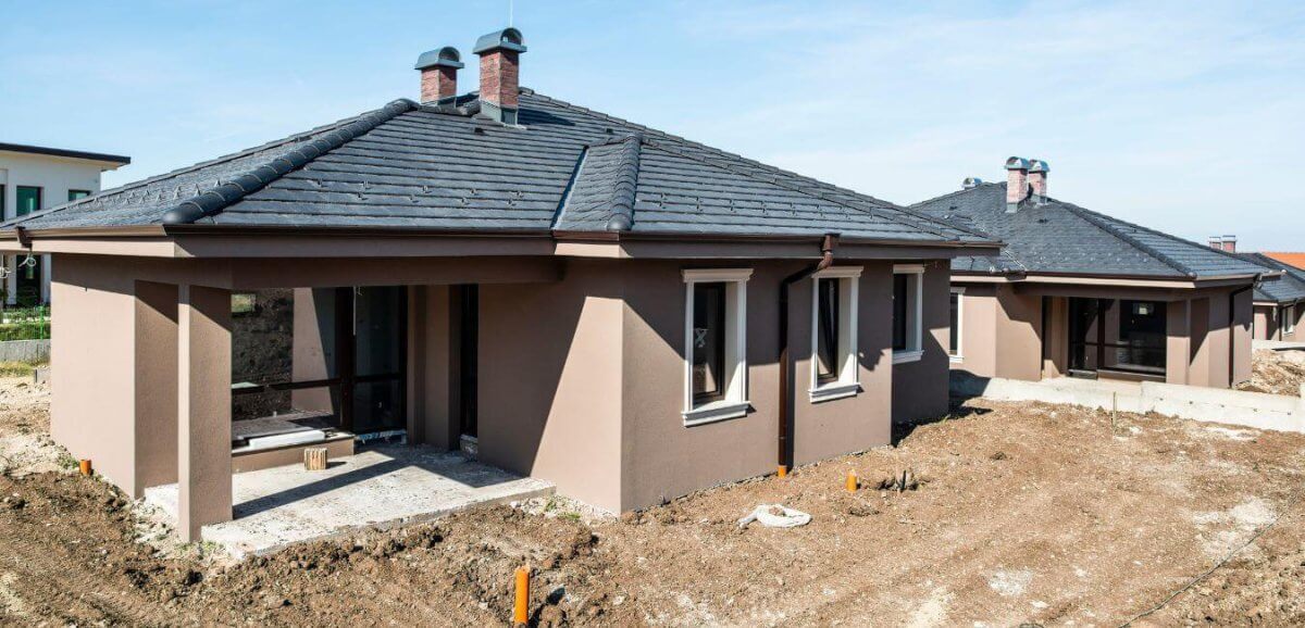 Maison en cours de construction