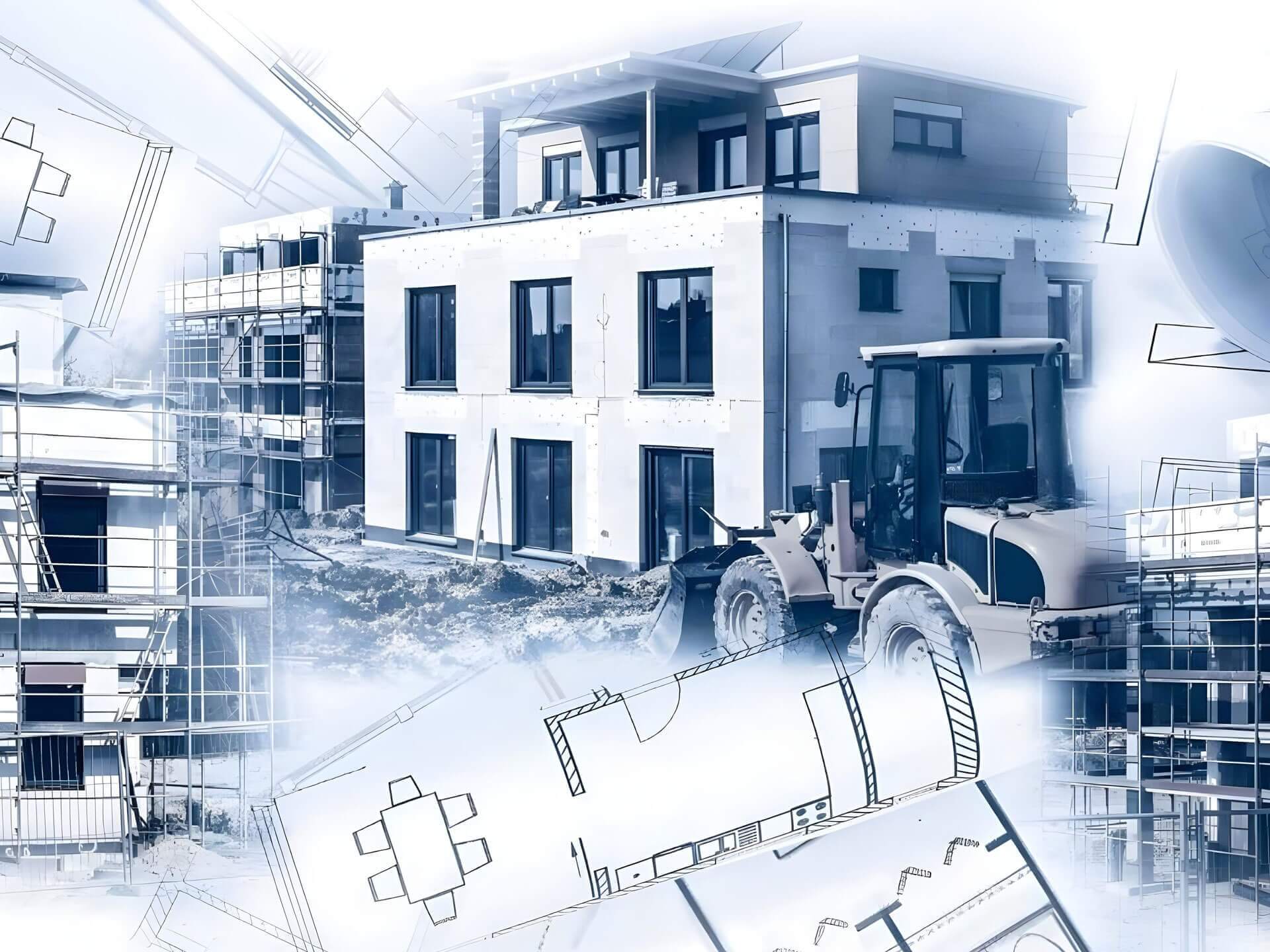 Les étapes de la construction d'une maison neuve