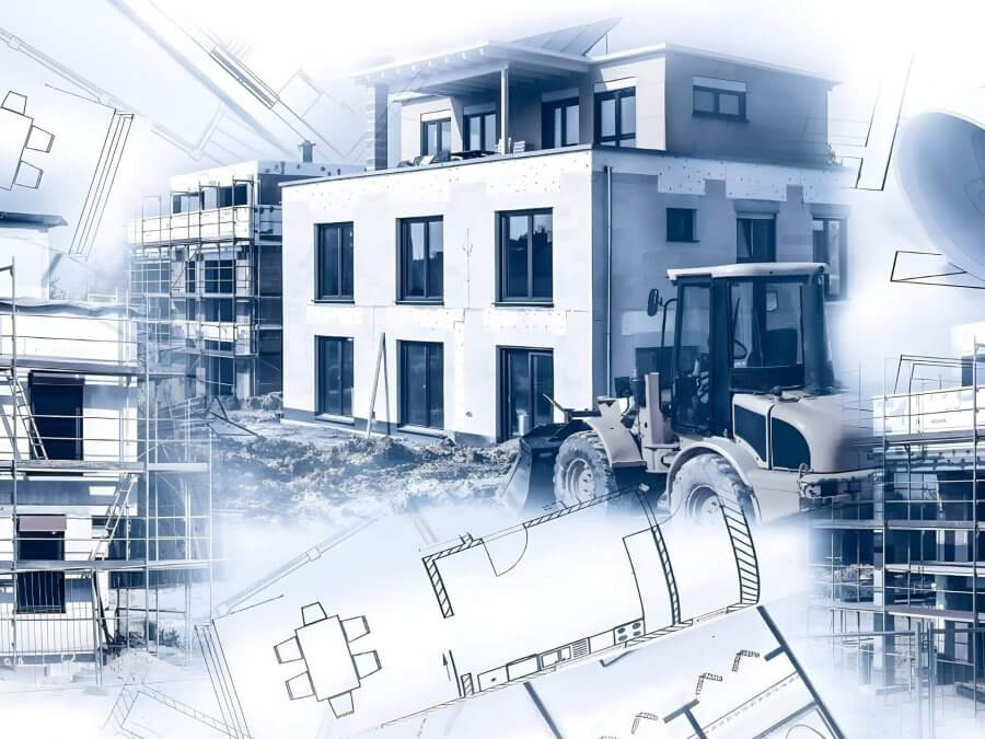 Les étapes de la construction d'une maison neuve