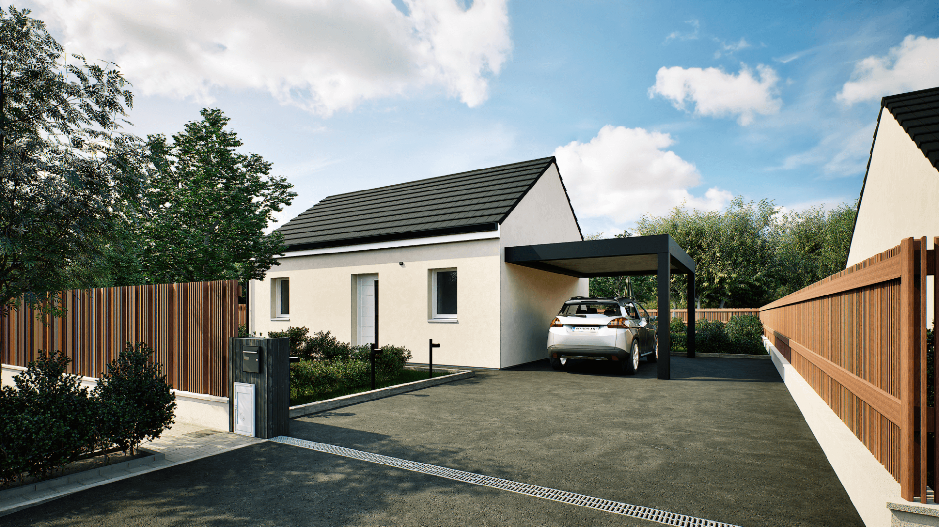 Maison contemporaine Flex Home 4, 2 chambres 48m²