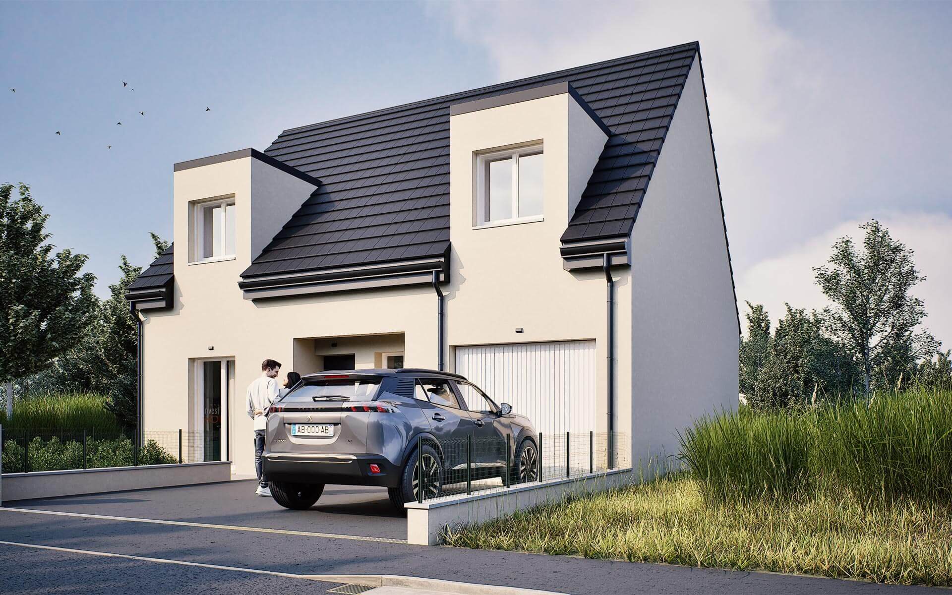 Maison pour investisseur à étage Gaya - gamme Invest Home