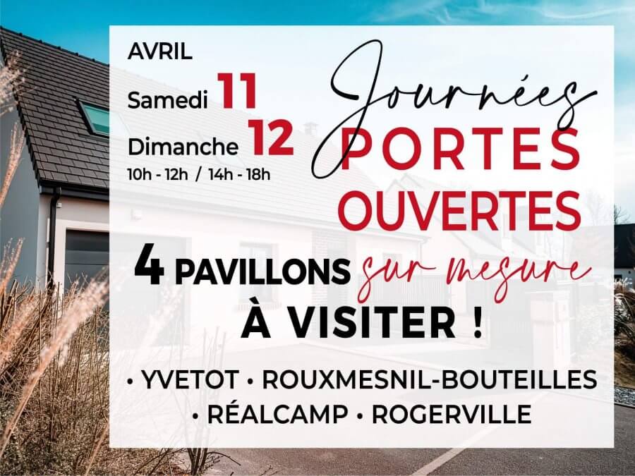 Portes ouvertes : 4 maisons à visiter les 11 et 12 avril 2026 - Habitat Concept
