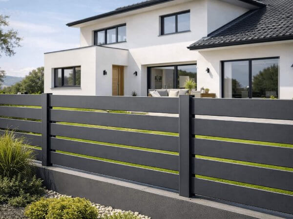 Clôture aluminium : valoriser la façade de votre maison