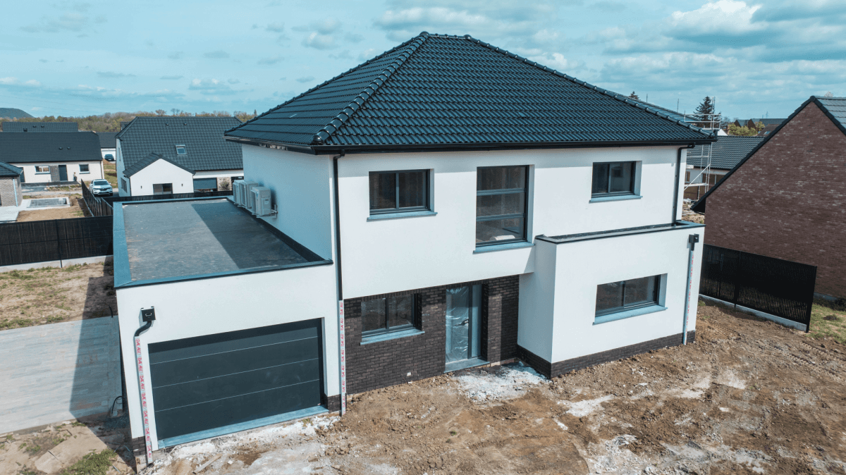 Maison neuve contemporaine