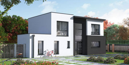 Maison de style cubique