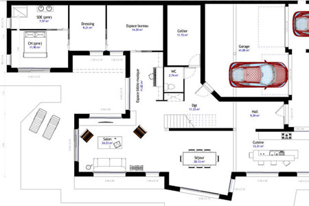 Plans de maison sur-mesure